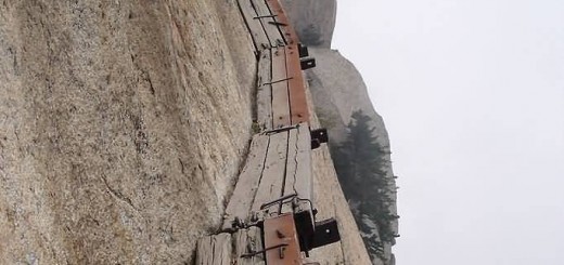 Thousand Feet Cliff Of The Hua Shan
