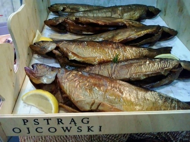 Salmon Dish Pstrag ojcowski